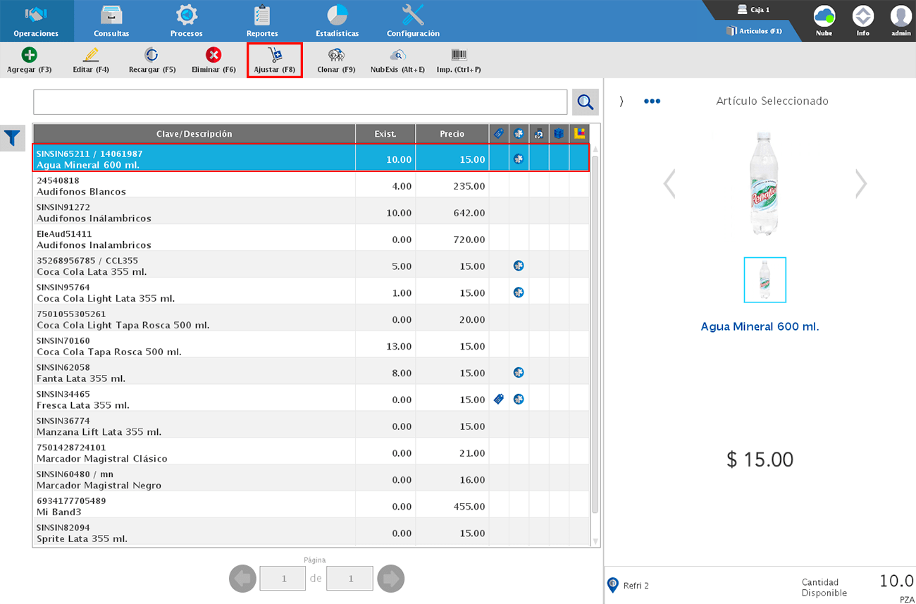 punto de venta-articulos