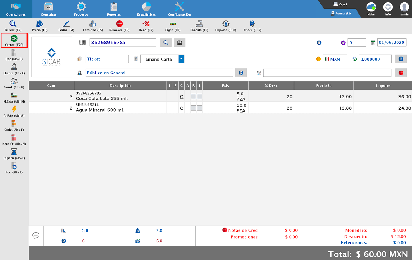 punto de venta-ventas