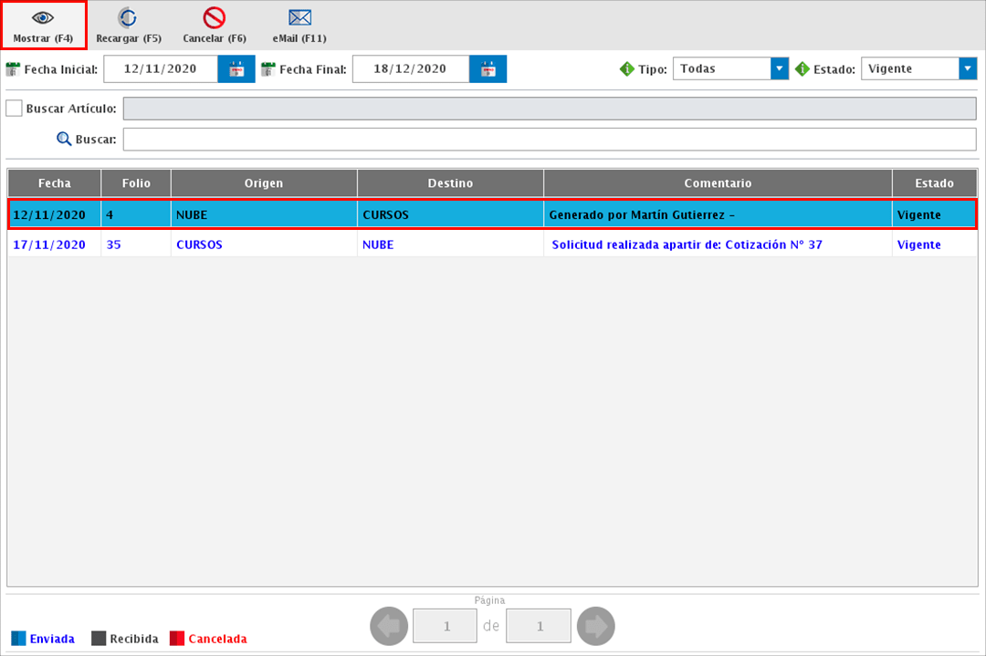 punto de venta-traspasos
