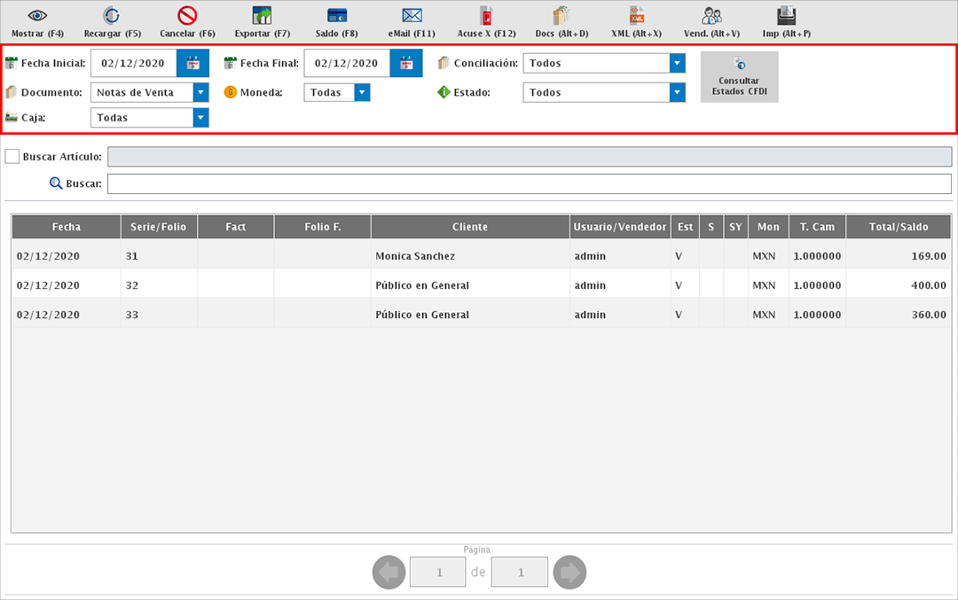 punto de venta-email