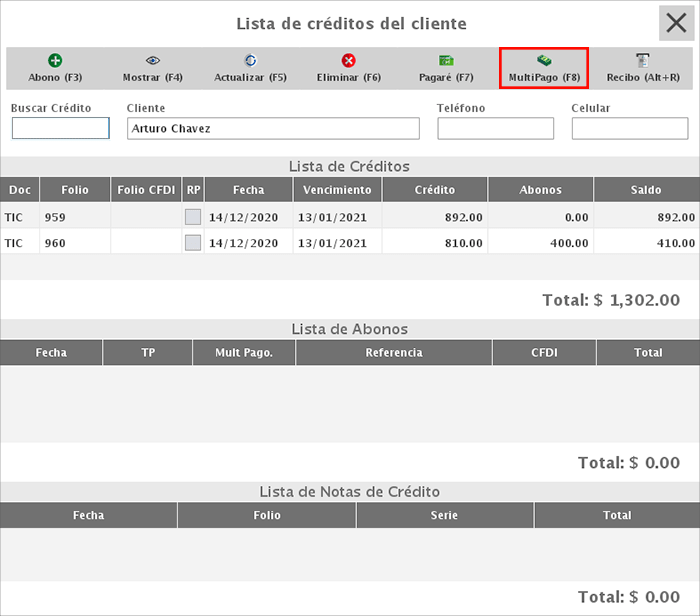 punto de venta-créditos
