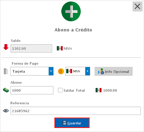 punto de venta-créditos