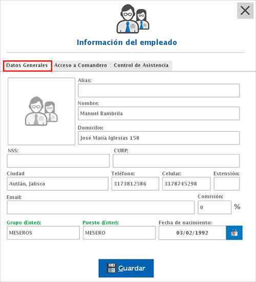 punto de venta-meseros