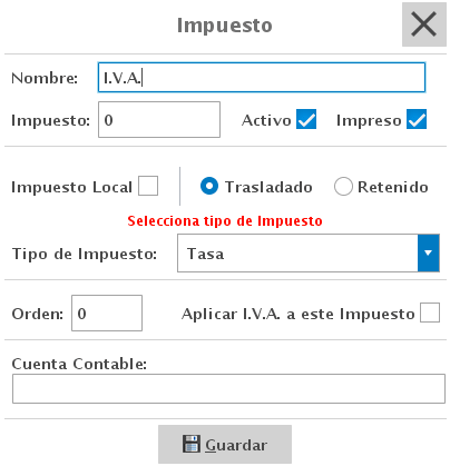 punto de venta-impuestos
