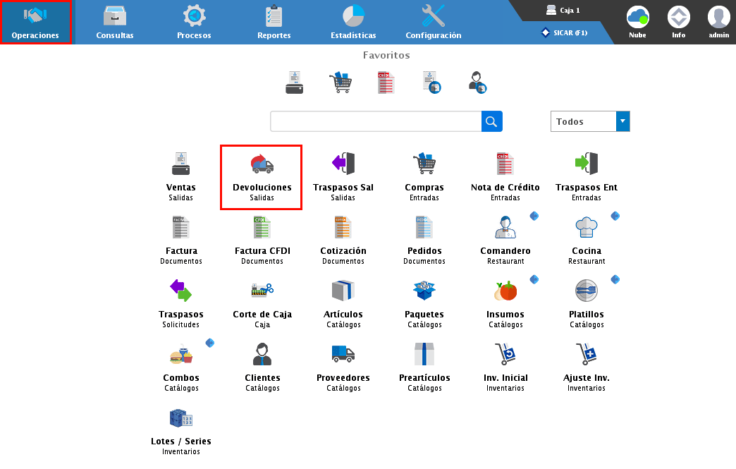 punto de venta-devoluciones