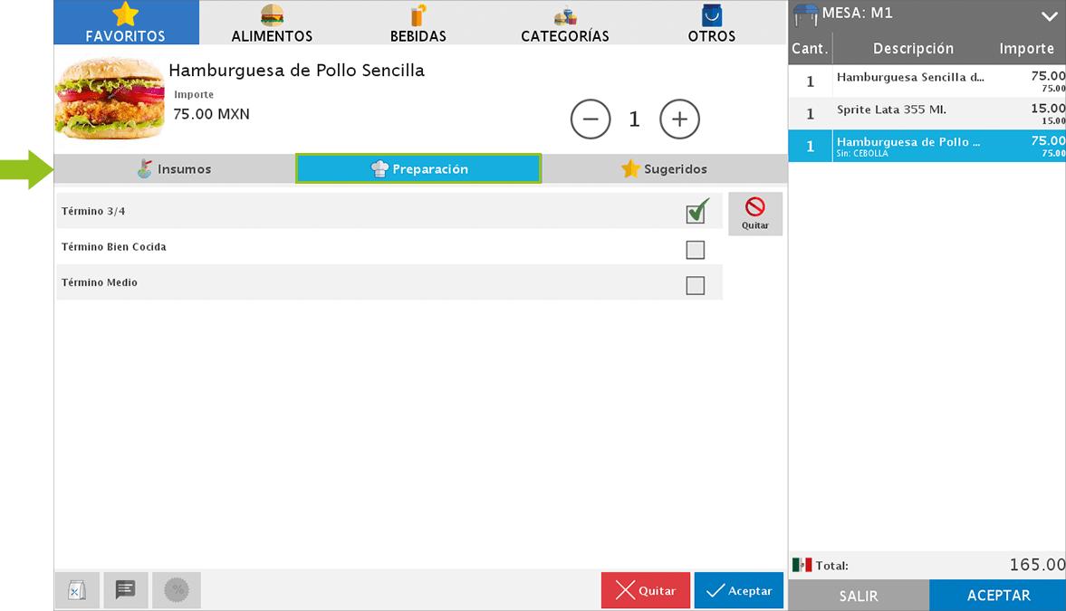punto de venta-comandas