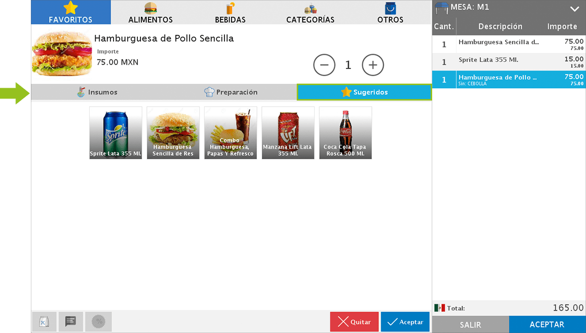 punto d eventa-comandas