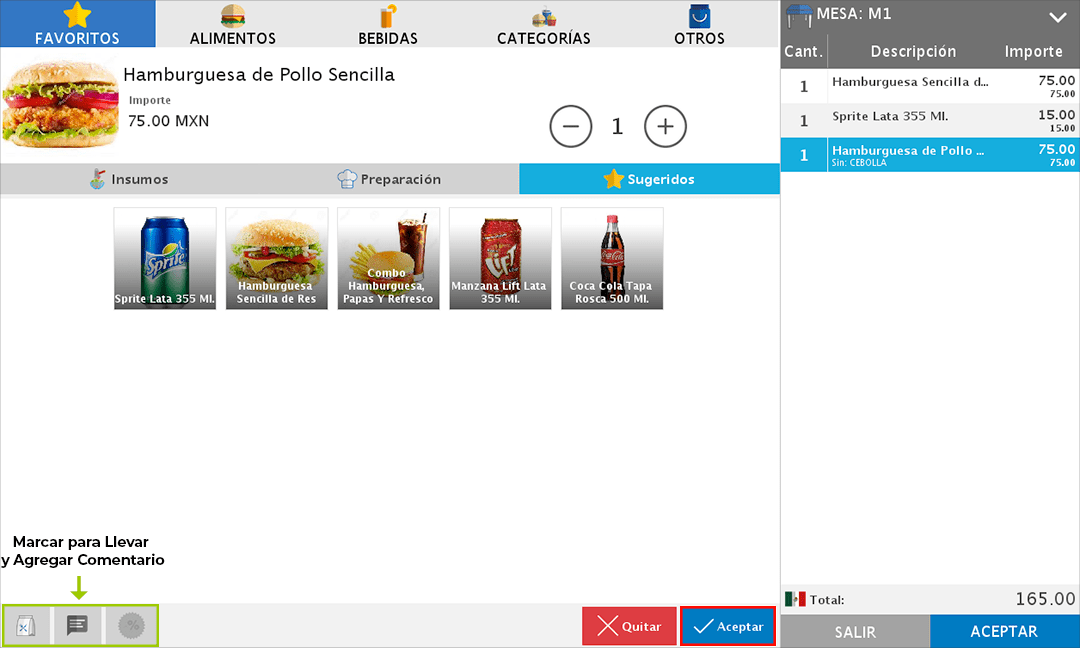 punto de venta-comandas