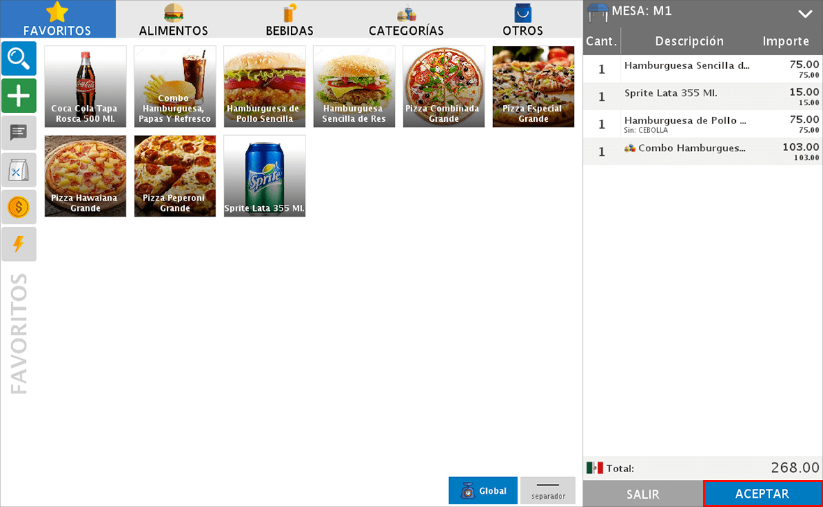 punto de venta-comandas