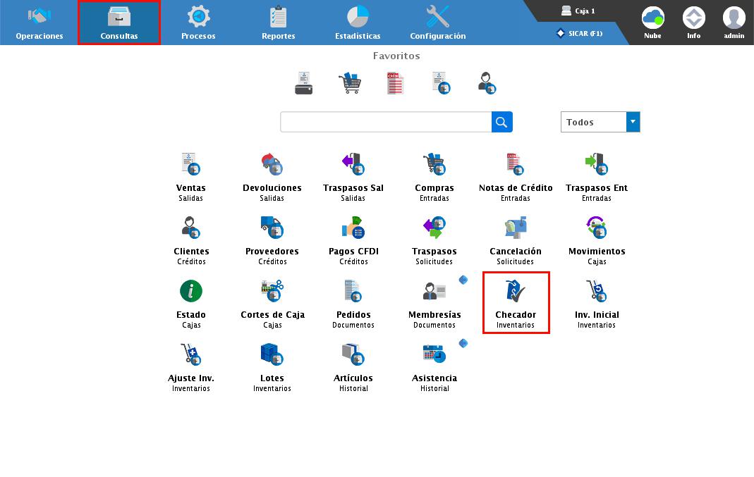 punto de venta-checador