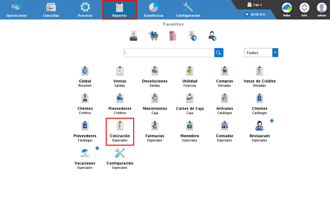 punto de venta-reportes