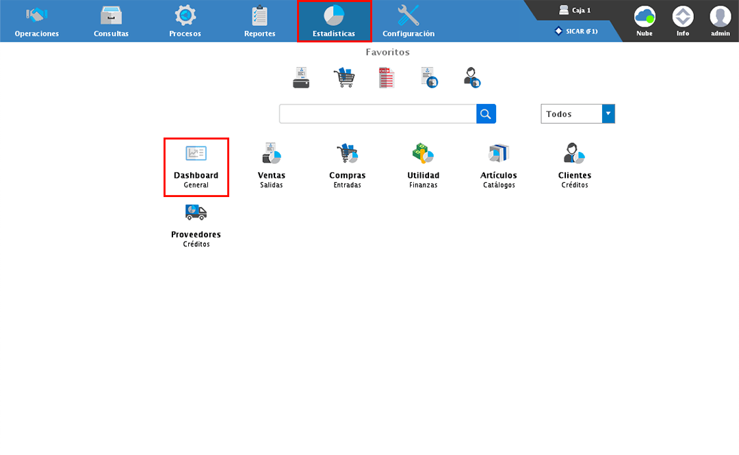 punto de venta-estadísticas