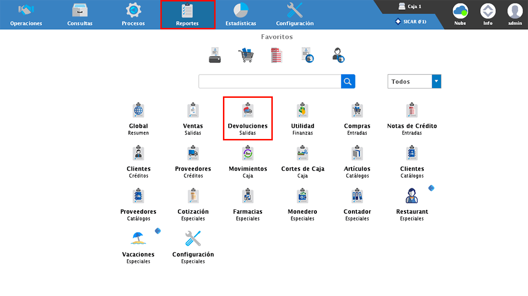 punto de venta-reportes