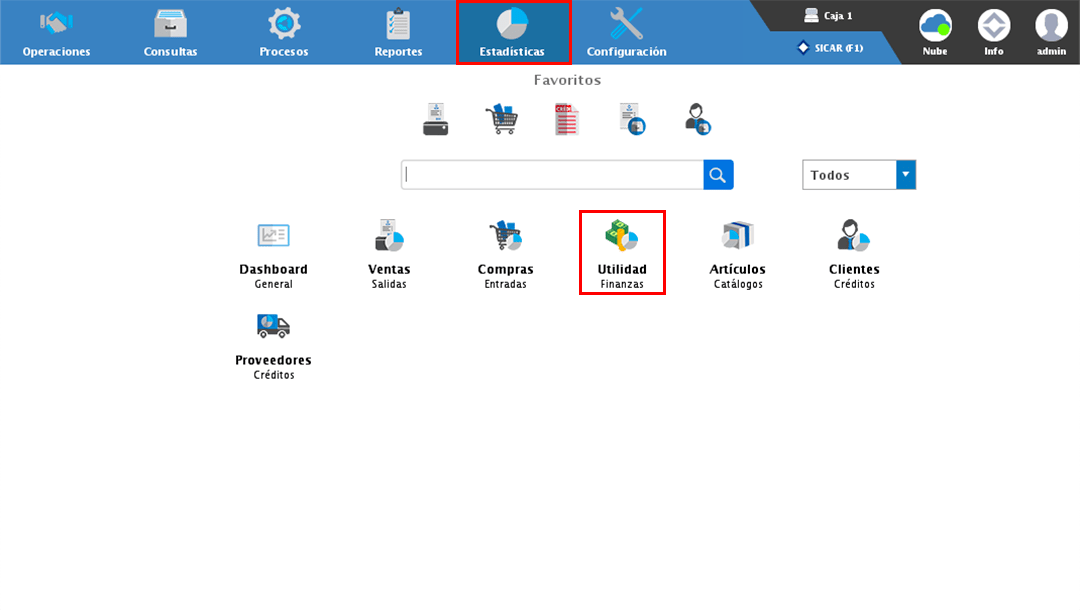 punto de venta-estadísticas