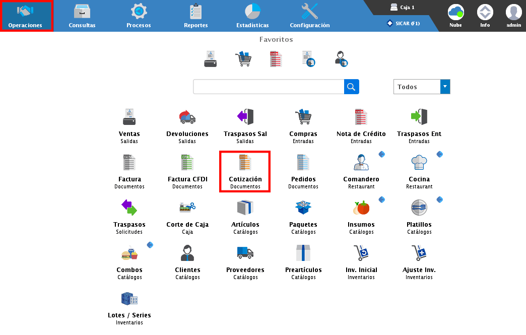 punto de venta-cotización