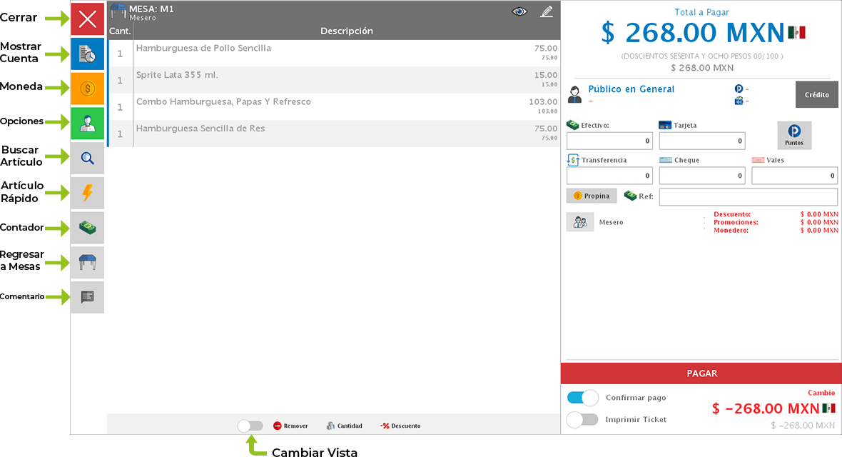 punto de venta-comandas