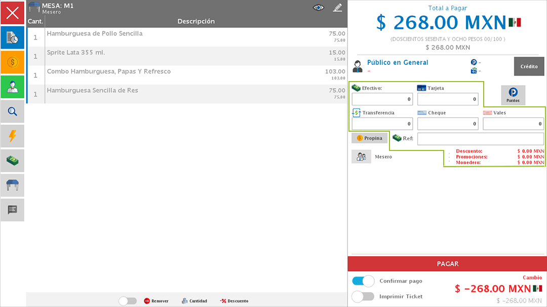 punto de venta-comandas