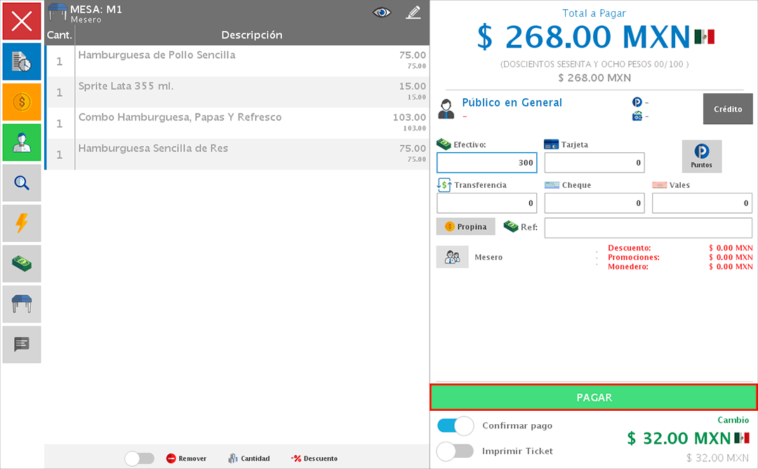 punto de venta-comandas