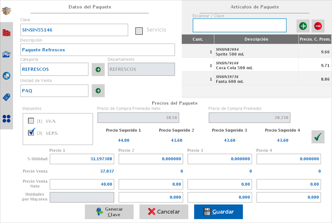 punto de venta-paquetes