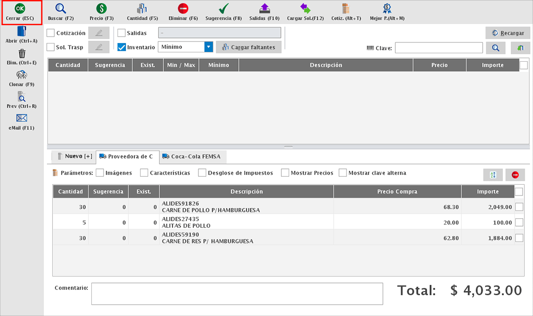 punto de venta-pedidos