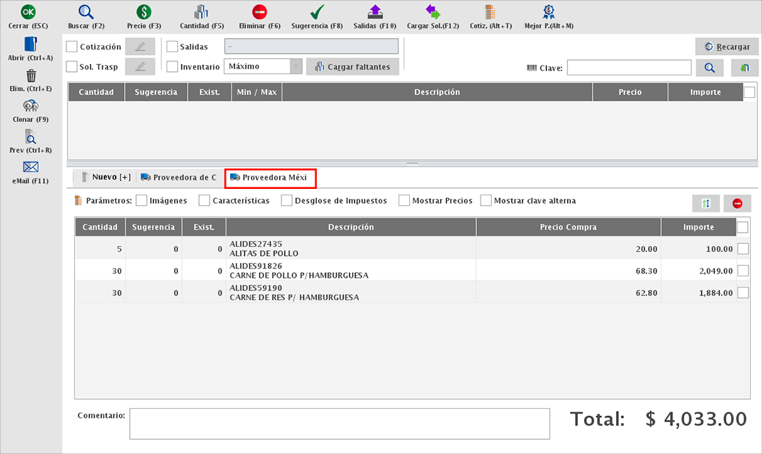 punto de venta-pedido