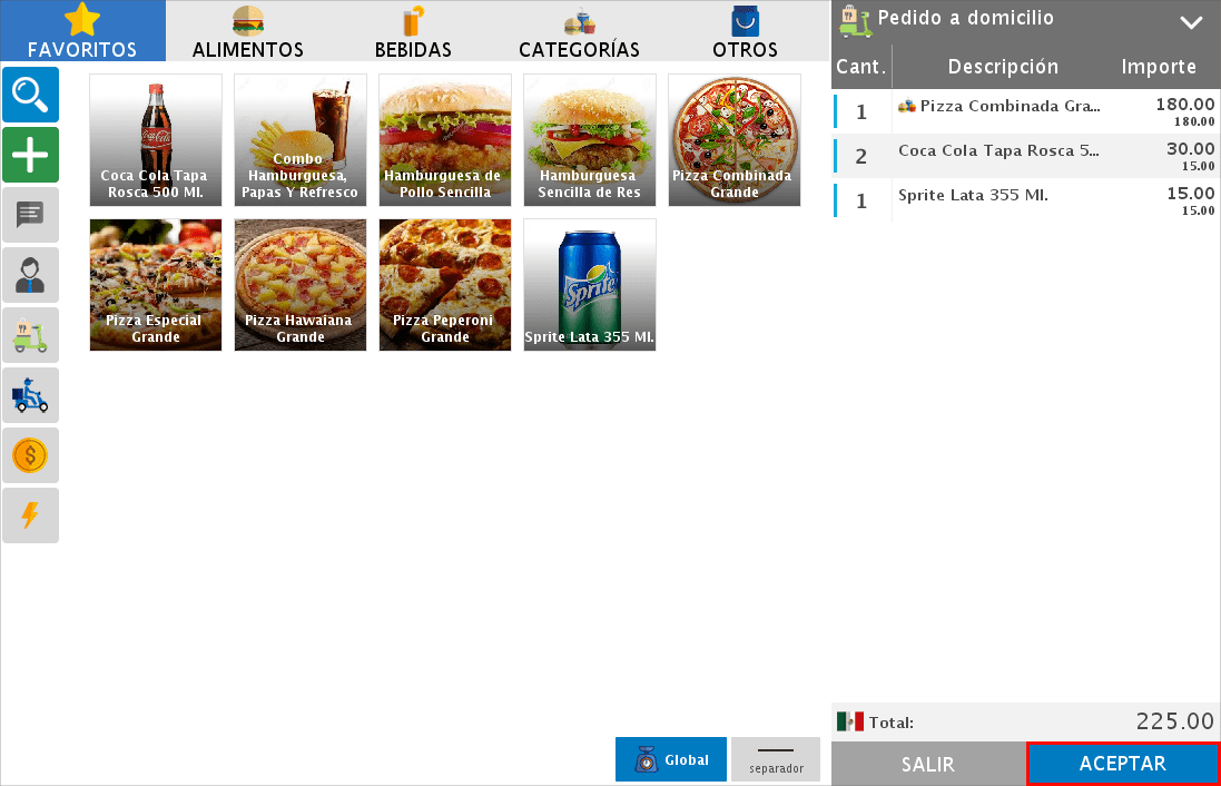 punto de venta-pedidos