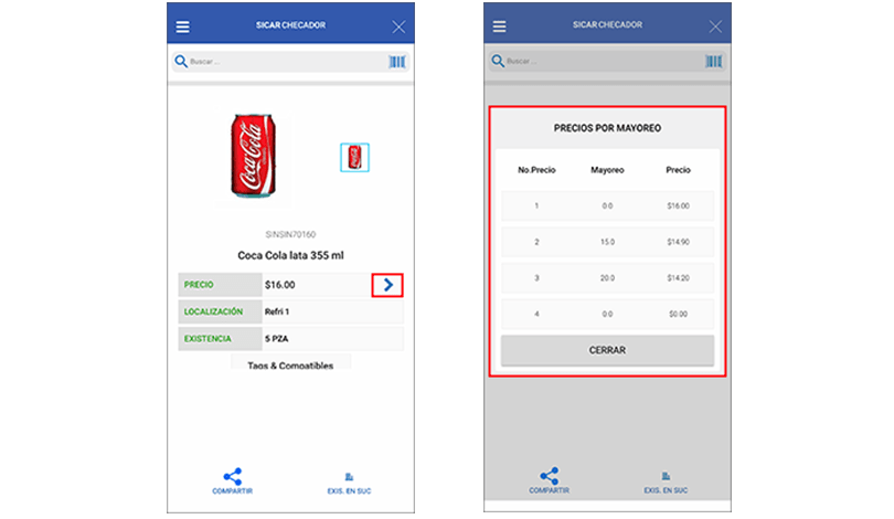 punto de venta-sicar móvil