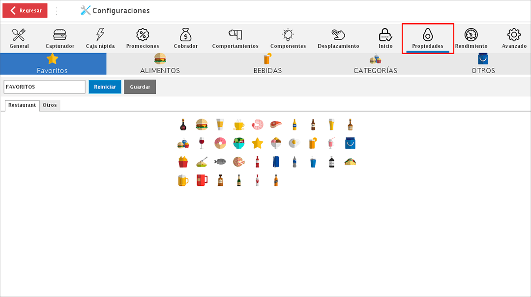 punto de venta-configuracion comandero