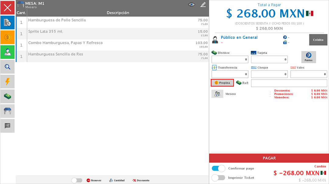 punto de venta-comandas