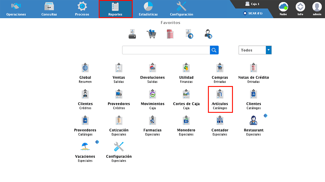 punto de venta-reportes