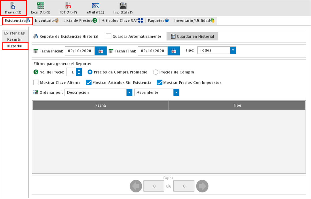 punto de venta-reporte