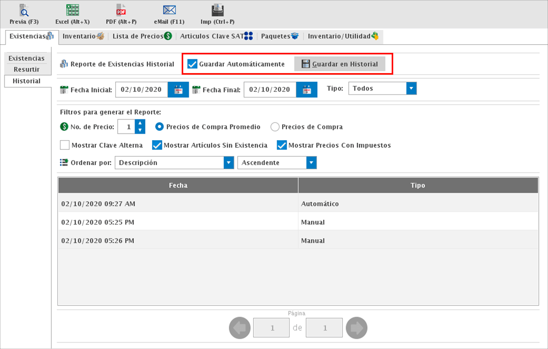 punto de venta-reporte