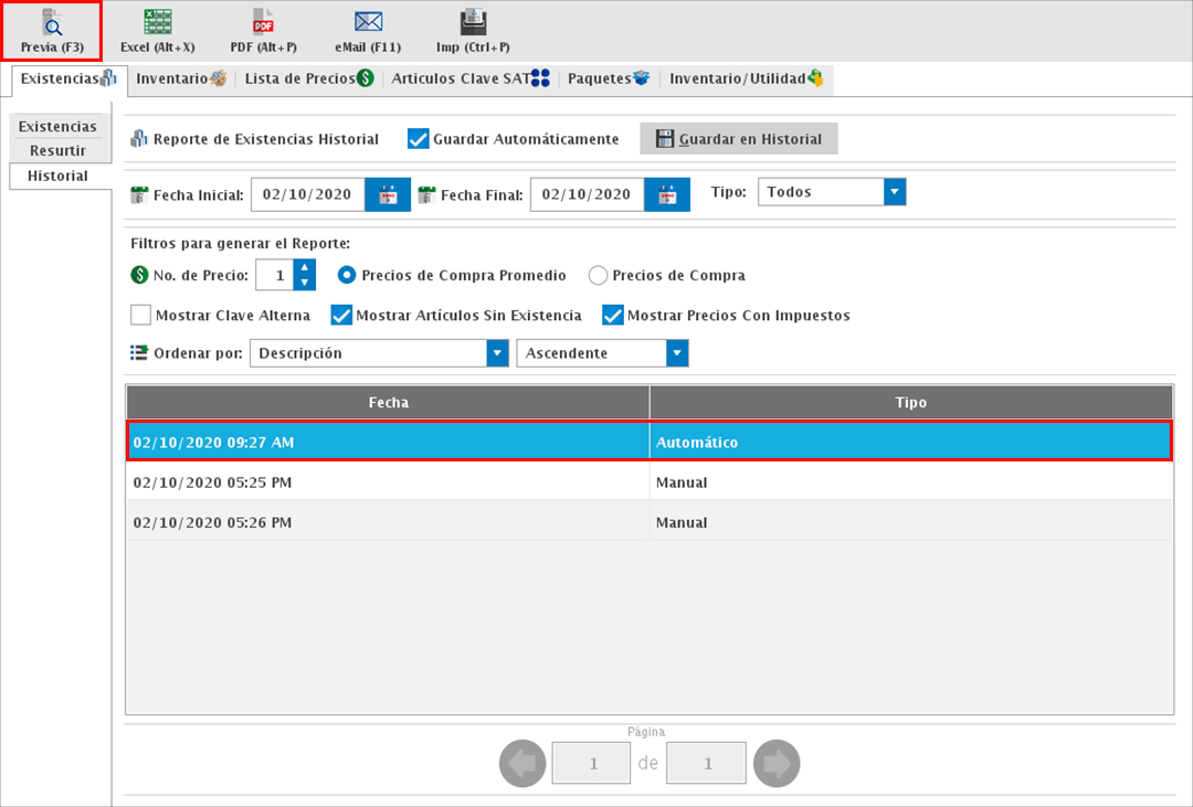punto de venta-reportes