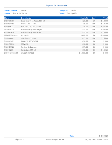 punto de venta-reportes
