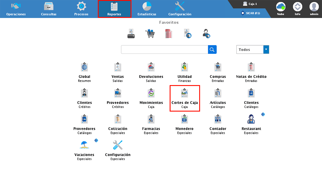punto de venta-reporte