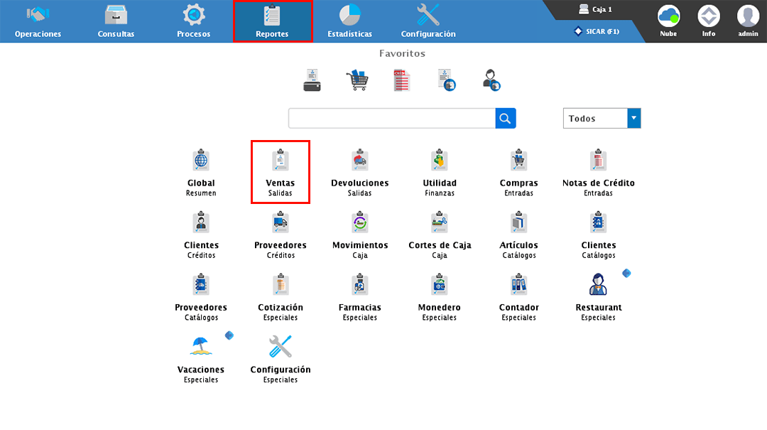punto de venta-reportes