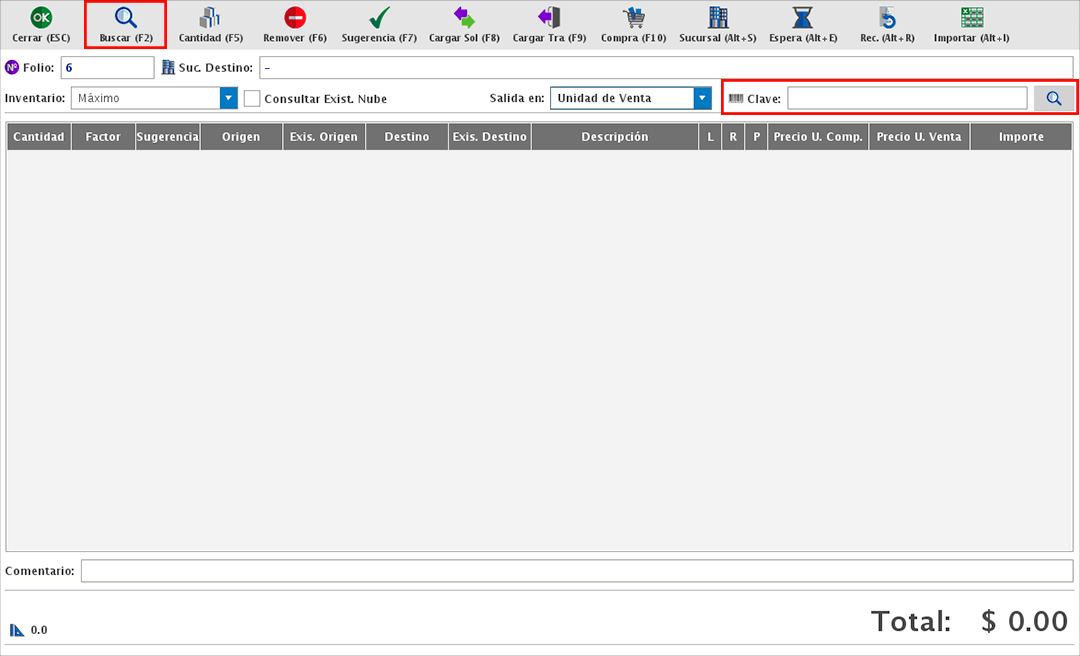 punto de venta-traspasos