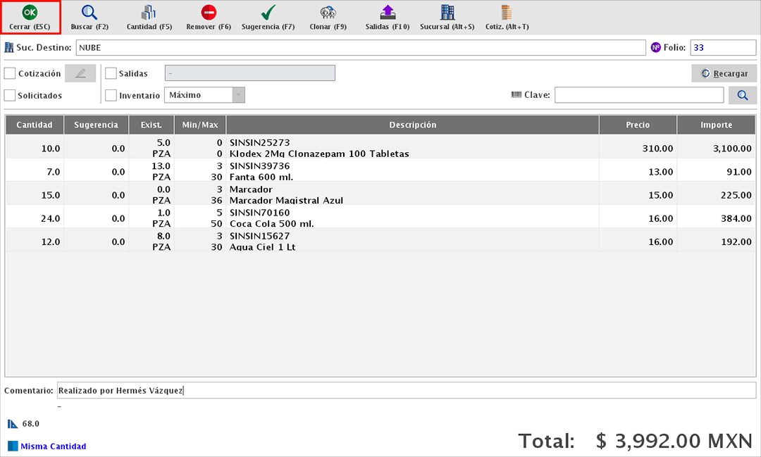 punto de venta-solicitudes
