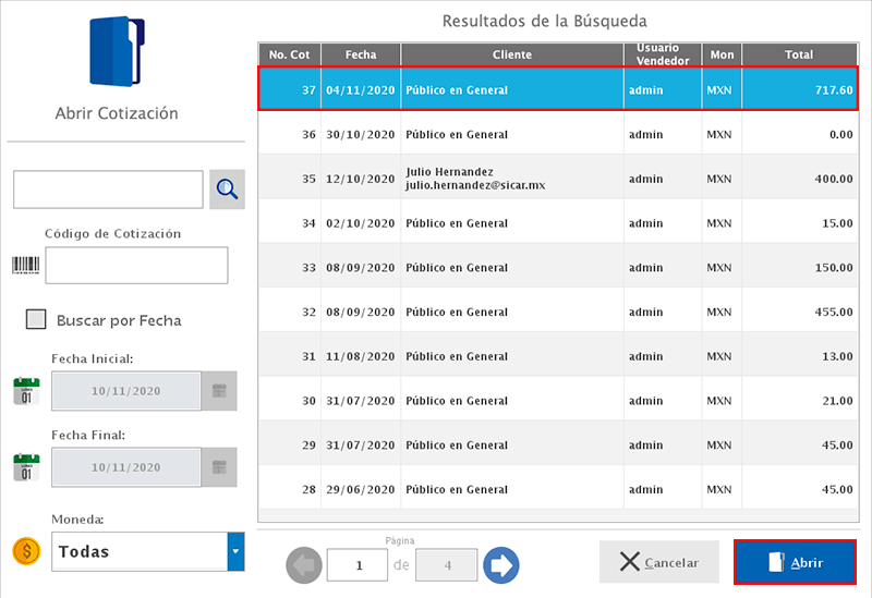 punto de venta-solicitudes
