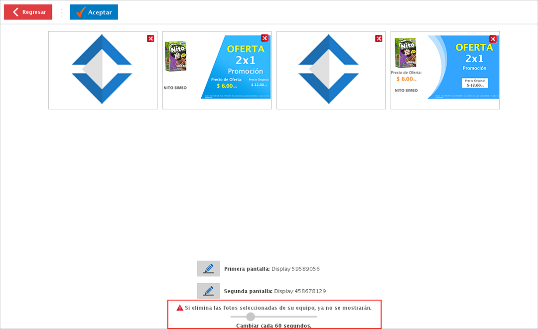 punto de venta-segunda pantalla